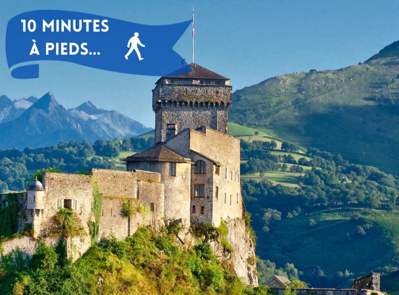 Boudoir - Clim-Wifi-Twin-Gare Lägenhet Lourdes Exteriör bild