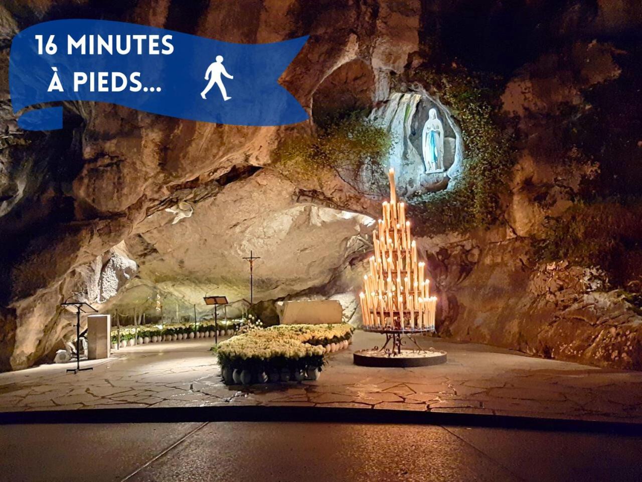 Boudoir - Clim-Wifi-Twin-Gare Lägenhet Lourdes Exteriör bild