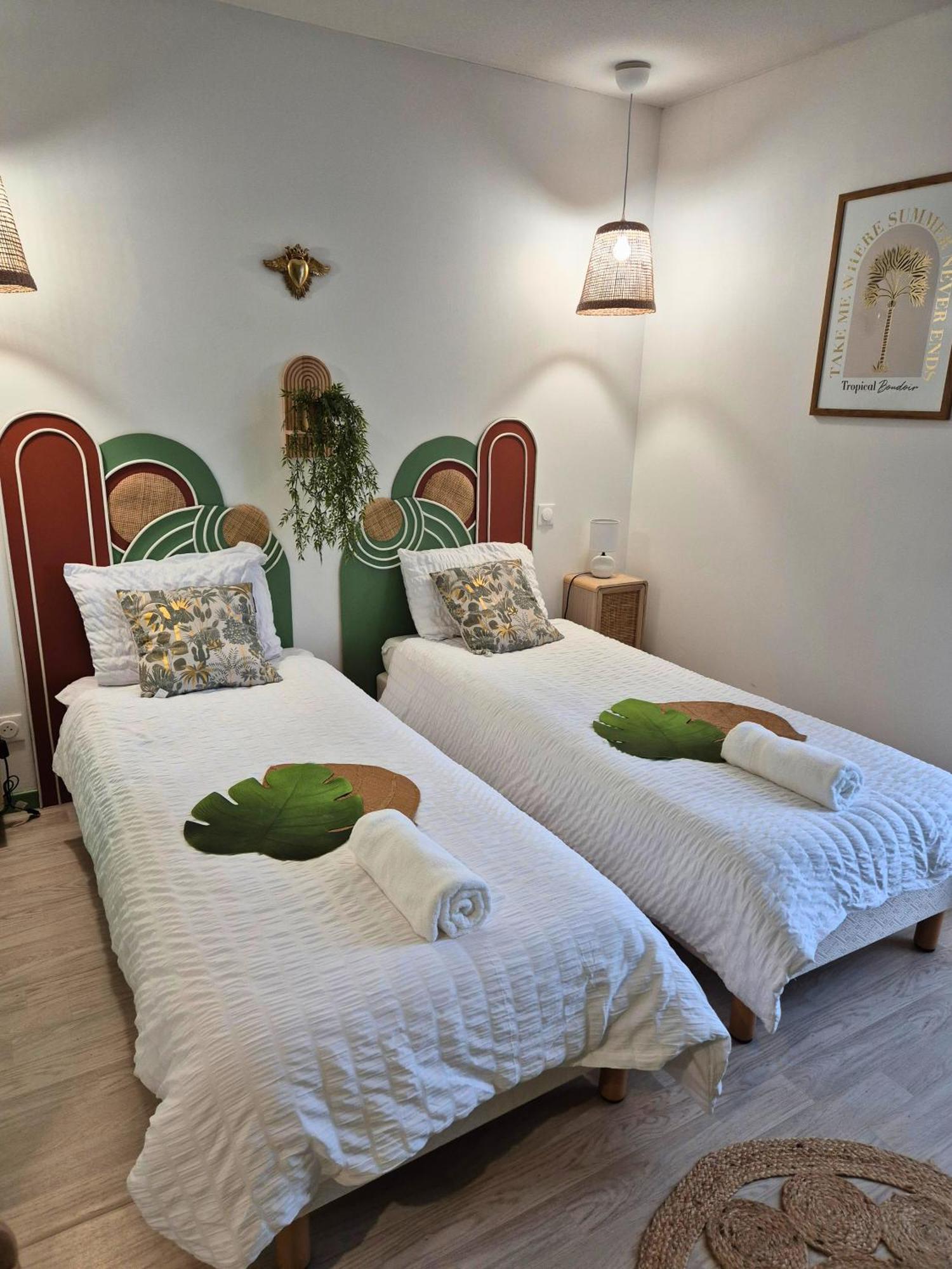 Boudoir - Clim-Wifi-Twin-Gare Lägenhet Lourdes Exteriör bild